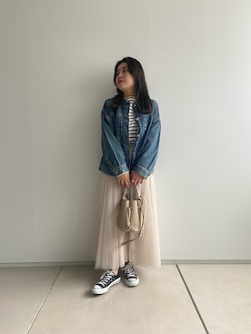 ももぞうさん（レディース・154cm）の春コーディネート