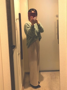 「アイテム（ブーティ）」を使った、miyaさん（レディース・150cm）の春コーディネート