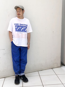 福岡史明さん（メンズ・162cm）の夏コーディネート