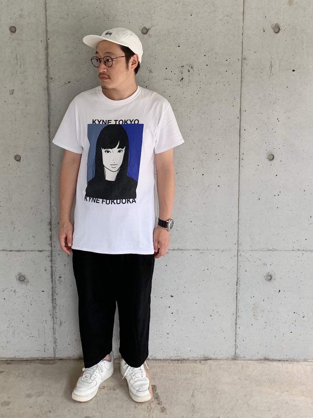 新品】KYNE “KIYONAGA&CO.” HOODIE - WHITE（SOPH - 【新品】KYNE 