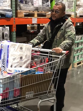 中野英雄さん（メンズ・170cm）の冬コーディネート