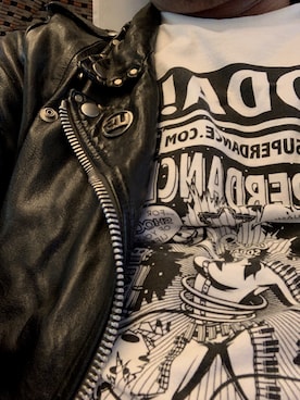 「SODAのアイテム」を使った、中野英雄さん（メンズ・170cm）の秋コーディネート