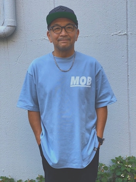 中野英雄さん（メンズ・170cm）の夏コーディネート