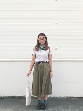 「森系」｜ponponさん（レディース・150cm）の夏コーディネート