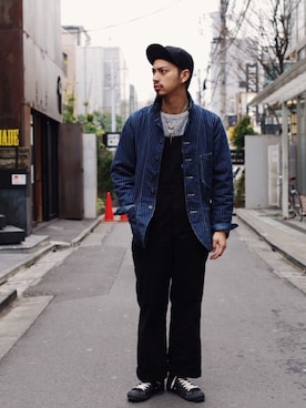 「LARRY SMITH（ラリースミス）のアイテム」を使った、yamazakiさん（メンズ・170cm）の春コーディネート