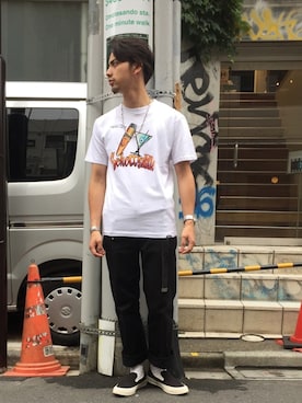 「LARRY SMITH（ラリースミス）のアイテム」を使った、yamazakiさん（メンズ・170cm）の春コーディネート