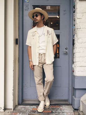 yamazakiさん（メンズ・170cm）の夏コーディネート