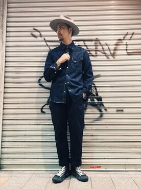 「schott（ショット）のSchott/ショット/URBAN CHINO PANTS/アーバン チノパンツ（チノパンツ）」を使った、yamazakiさん（メンズ・170cm）の夏コーディネート