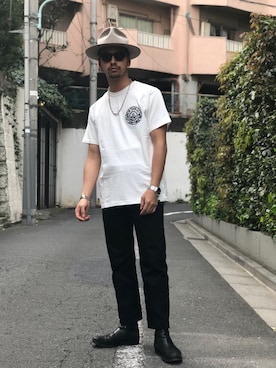 「LARRY SMITH（ラリースミス）のアイテム」を使った、yamazakiさん（メンズ・170cm）の春コーディネート