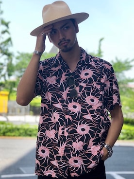 「schott（ショット）のアイテム（トップス）」を使った、yamazakiさん（メンズ・170cm）の春コーディネート