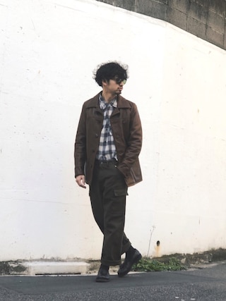 Schott Car Coat 533US レザーカーコート 38 Amazon | [ショット] 533US LEATHER CAR COAT(レザーカーコート) BROWN