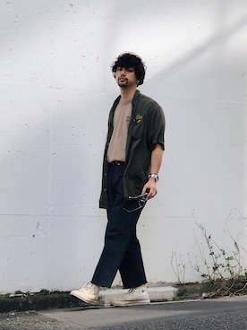 yamazakiさん（メンズ・170cm）の夏コーディネート