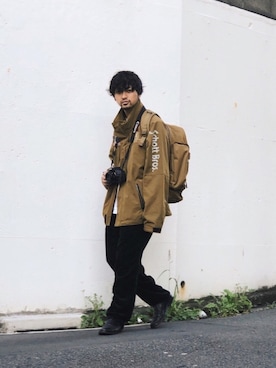 「MAKAVELIC（マキャベリック）のアイテム」を使った、yamazakiさん（メンズ・170cm）の秋コーディネート