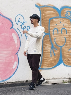 「GLADHAND」｜yamazakiさん（メンズ・170cm）の冬コーディネート