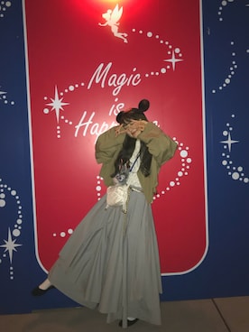 「TDL」｜「アイテム（ジャケット/アウター）」を使った、sayaさん（レディース・160cm）の秋コーディネート