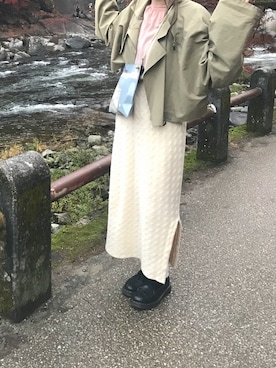 「CIEL（シエル）のアイテム」を使った、sayaさん（レディース・160cm）の秋コーディネート