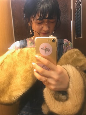 「Another Edition」｜「アイテム（その他アウター）」を使った、sayaさん（レディース・160cm）の冬コーディネート