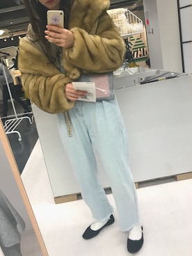 「CIEL（シエル）のアイテム」を使った、sayaさん（レディース・160cm）の冬コーディネート