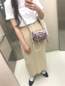 「CIEL（シエル）のアイテム」を使った、sayaさん（レディース・160cm）の春コーディネート