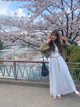 sayaさん（レディース・161cm）の春コーディネート