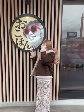 sayaさん（レディース・161cm）の春コーディネート