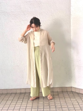 CHISAさん(レディース・158cm)の春コーディネート