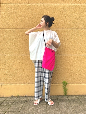 CHISAさん（レディース・158cm）の夏コーディネート