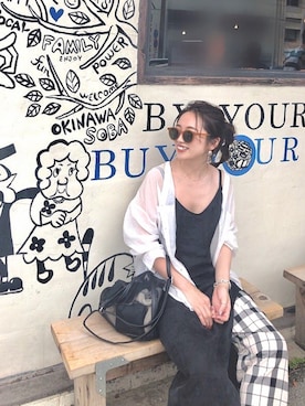 CHISAさん（レディース・158cm）の夏コーディネート