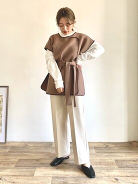 CHISAさん（レディース・158cm）の冬コーディネート