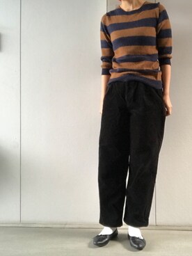 ワイドパンツの女さんのコーディネート