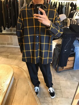 「LUSOR（ルーソル）のアイテム」を使った、15388696さん（メンズ・173cm）の秋コーディネート