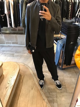 「EMMETI（エンメティ）のアイテム」を使った、15388696さん（メンズ・173cm）の秋コーディネート