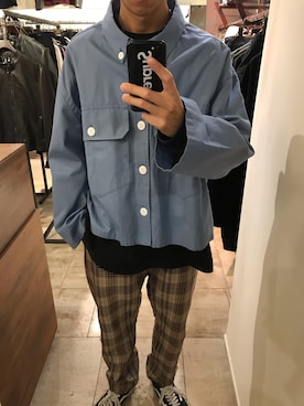 「ANREALAGE（アンリアレイジ）のアイテム」を使った、15388696さん（メンズ・173cm）の秋コーディネート