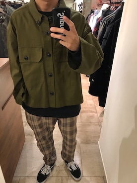 「ANREALAGE（アンリアレイジ）のアイテム」を使った、15388696さん（メンズ・173cm）の秋コーディネート