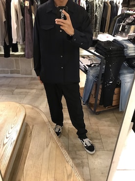 「LUSOR（ルーソル）のアイテム」を使った、15388696さん（メンズ・173cm）の冬コーディネート