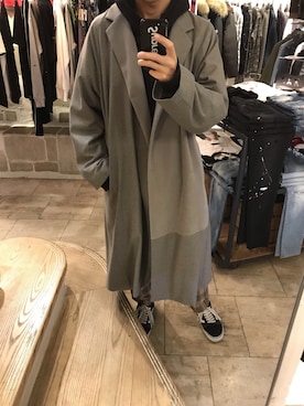 「MINOTAUR（ミノトール）のアイテム」を使った、15388696さん（メンズ・173cm）の冬コーディネート