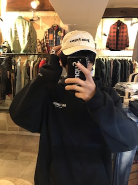 「Palm Angels（パームエンジェルス）のアイテム」を使った、15388696さん（メンズ・173cm）の冬コーディネート