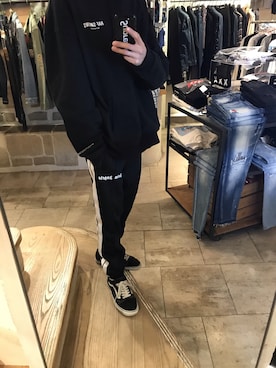 「Palm Angels（パームエンジェルス）のアイテム」を使った、15388696さん（メンズ・173cm）の冬コーディネート