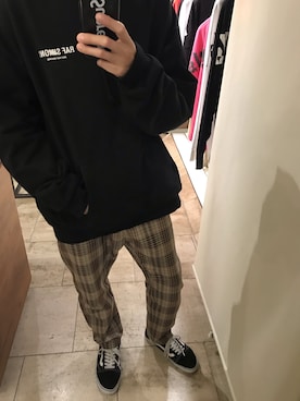 「WHITE MOUNTAINEERING（ホワイトマウンテニアリング）のアイテム」を使った、15388696さん（メンズ・173cm）の冬コーディネート