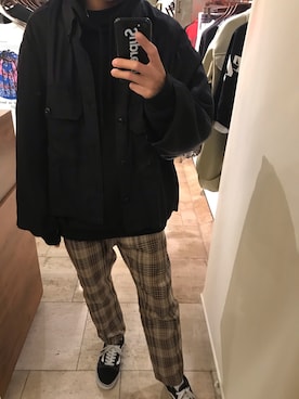 「ANREALAGE（アンリアレイジ）のアイテム」を使った、15388696さん（メンズ・173cm）の冬コーディネート