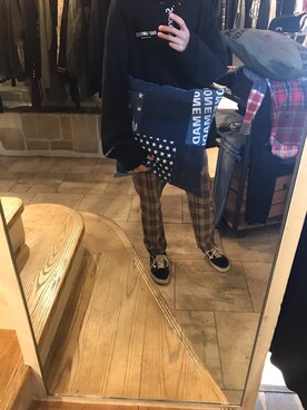 「ONE MADE（ワンメイド）のアイテム（インテリア）」を使った、15388696さん（メンズ・173cm）の冬コーディネート