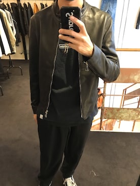 「EMMETI（エンメティ）のアイテム」を使った、15388696さん（メンズ・173cm）の冬コーディネート