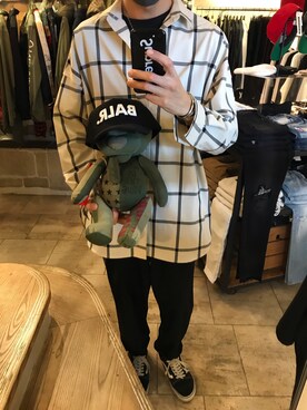 「LUSOR（ルーソル）のアイテム」を使った、15388696さん（メンズ・173cm）の冬コーディネート