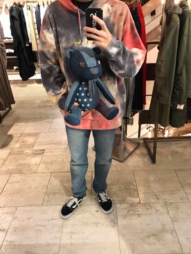 「ONE MADE（ワンメイド）のアイテム（インテリア）」を使った、15388696さん（メンズ・173cm）の冬コーディネート