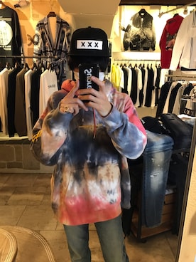 「GOD SELECTION XXX（ゴッドセレクショントリプルエックス）のアイテム」を使った、15388696さん（メンズ・173cm）の冬コーディネート