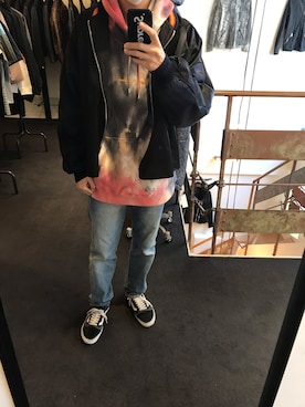 「FACETASM（ファセッタズム）のアイテム」を使った、15388696さん（メンズ・173cm）の冬コーディネート