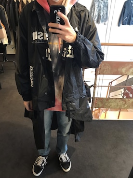 「FACETASM（ファセッタズム）のアイテム」を使った、15388696さん（メンズ・173cm）の冬コーディネート