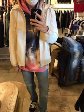 「EMMETI（エンメティ）のアイテム」を使った、15388696さん（メンズ・173cm）の冬コーディネート