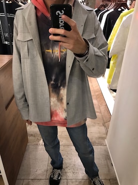 「LUSOR（ルーソル）のアイテム」を使った、15388696さん（メンズ・173cm）の冬コーディネート