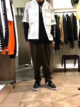 「TAAKK（ターク）のアイテム」を使った、15388696さん（メンズ・173cm）の春コーディネート